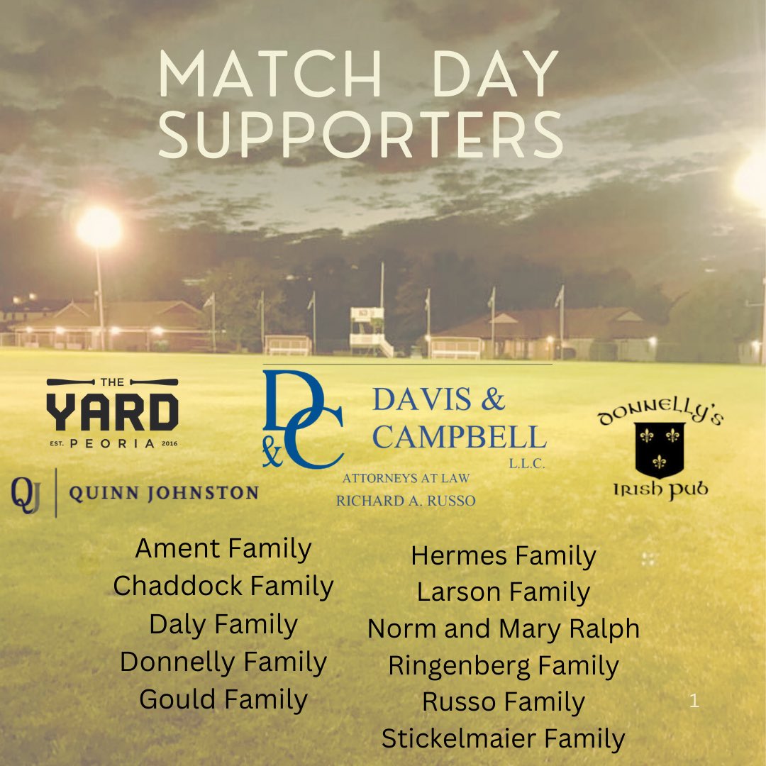 GAME DAY!!! PND vs Dunlap soccer! It is a varsity only contest tonight at 7:00. Raising money for The Tessa Sutton Foundation! At halftime, we will be honoring the 2015 state 3rd place PND girls soccer team! #PNDsoccer #BetterTogether ☘️⚽️