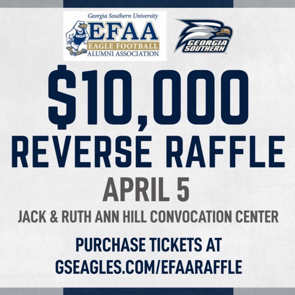 Tonight’s the night! Time to #GATA for <a href="/GSAthletics_FB/">Georgia Southern Football</a> &amp;  <a href="/GSAthletics/">Georgia Southern Athletics</a>! Doors open at 6pm.  See you at The Hill! Open bar, food, music, dancing &amp; partying with #EagleNation. Still time to get your tickets!