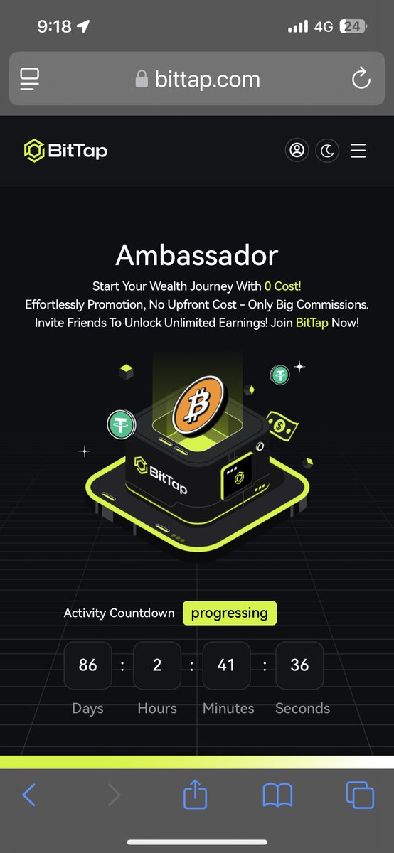 Jameschen0201's tweet image. BitTap is now online.
Complete KYC real-name authentication and bind your SOL address to receive a airdrop.
Share and get $10 , refer a friend and get $5 . #BitTap #ContractTrading #Web3 

Tap to sign up
bittap.com/register?invit…

My referral code: Y2RiMTQw