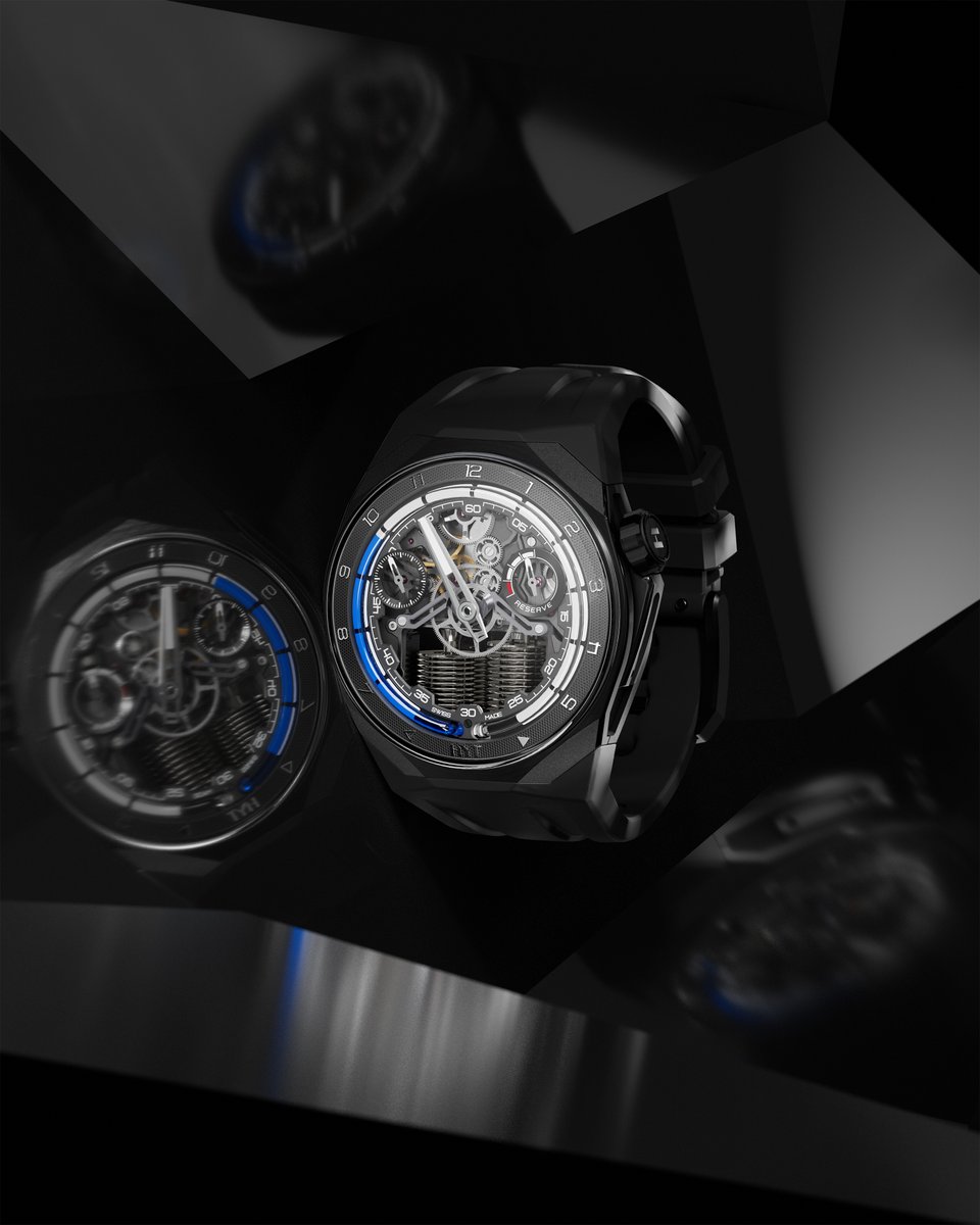 Black titanium. Blue fluid. Pure power.
The S1 Titanium DLC Blue is a hydromechanical machine built for precision, legibility, and performance.
Not just a sports watch—a timekeeping evolution.