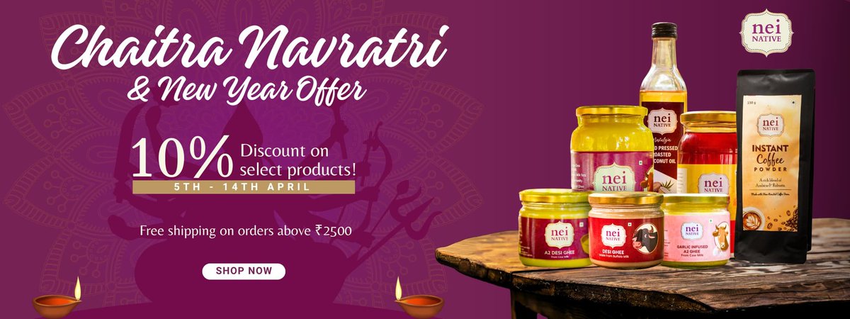 NeiNative's tweet image. Celebrate Chaitra Navratri &amp;amp; usher in the New Year with us at neinative.com