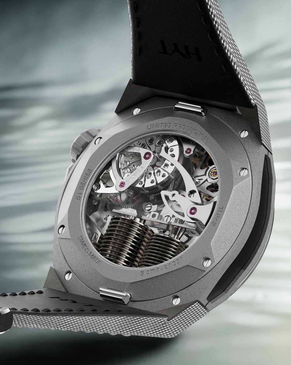 Time flows differently at HYT.
The S1 Beadblasted Titanium Red features our signature retrograde fluidic hours — powered by the innovative 501-CM caliber. Where mechanical precision meets liquid motion.