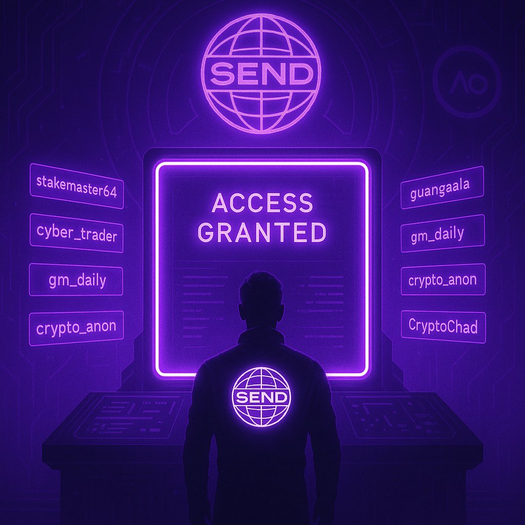 GMAO. 
The market is down. Sentiment is low.
But culture doesn’t care.

We locked liquidity. Team is building <a href="/amportal_ai/">amPortal</a> 
$SEND is deeper than charts. it’s conviction, presence, and reputation on-chain. Let the noise fade. We $SEND.