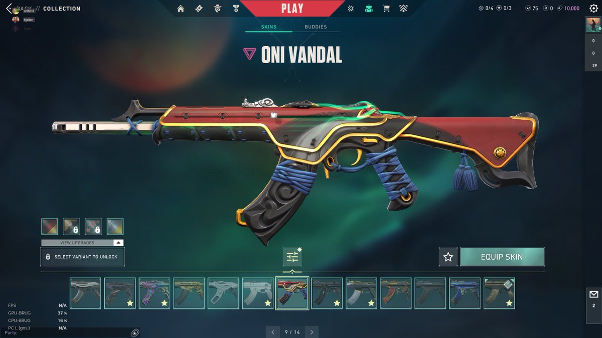 Ar0zHD's tweet photo. selling my valorant account
dm me if you are interested
turkish account so valo points are cheaper
i have more skins just dm me and i can show it
cheap price https://t.co/hr8ixdaG4M
