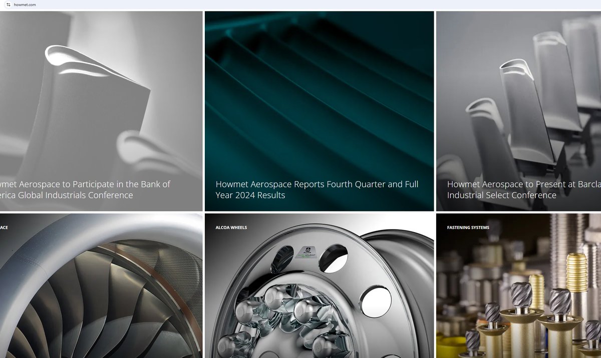 WOW.

Howmet Aerospace has declared force majeure in the wake of Trump's tariffs

This is a Pittsburgh-based company that sells some of the most important parts to basically every major commercial and military aviation company.