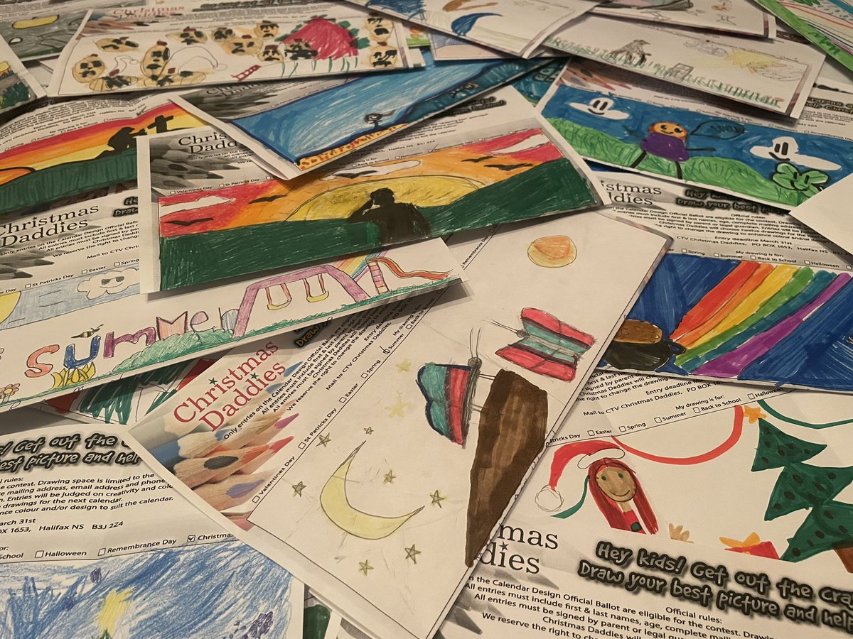 Thank you to all of the Maritime children who sent us their awesome drawings! 🙏 It’s all about kids helping kids! 
#Calendar #Contest