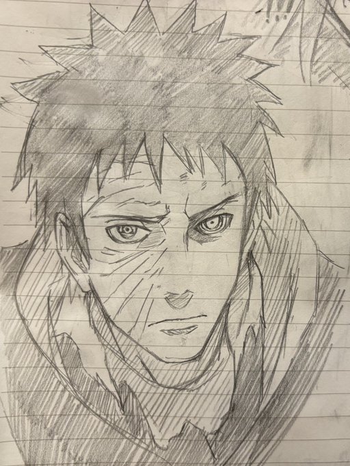 模写 うちはオビト 