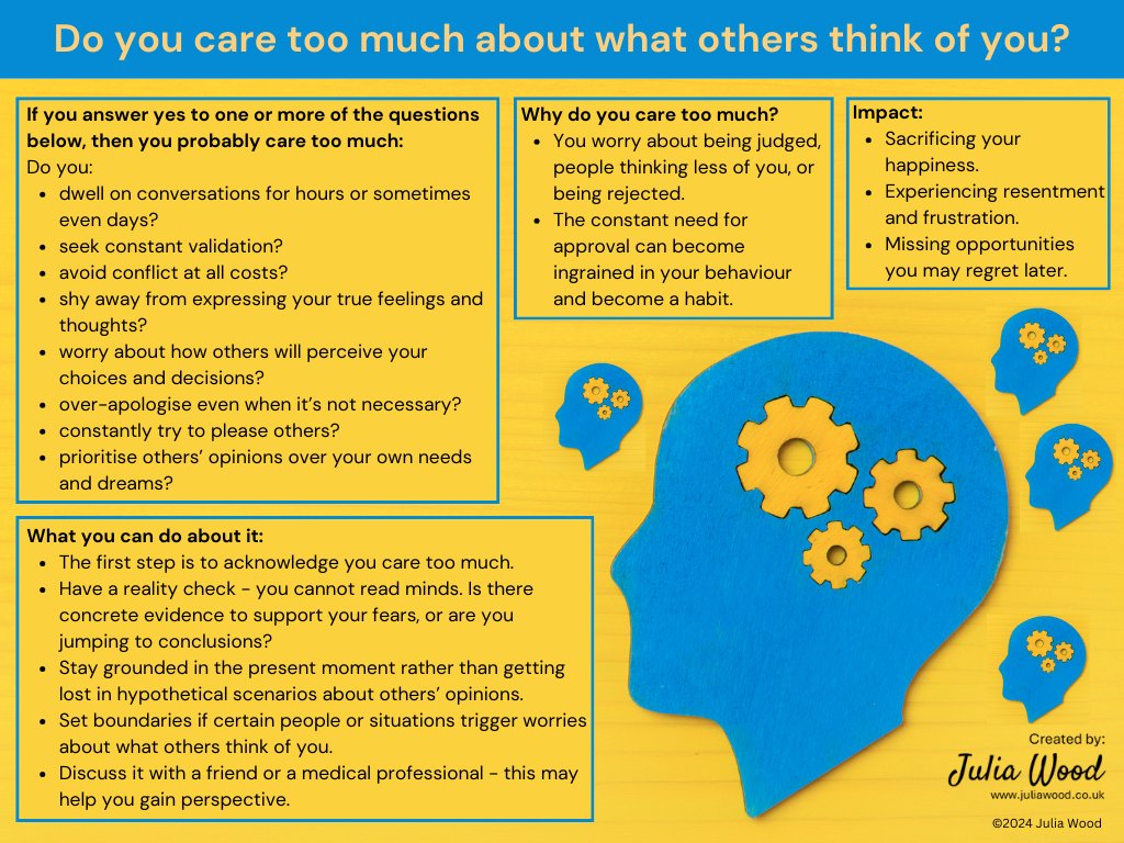 Do you care too much about what others think of you? And what to do about it if you do 👇👇👇
If you find this illustration interesting, sign up here to receive more:
tinyurl.com/3peuecey
#NHSworkforce #NHS #NHSPeoplePromise #JoyinWork