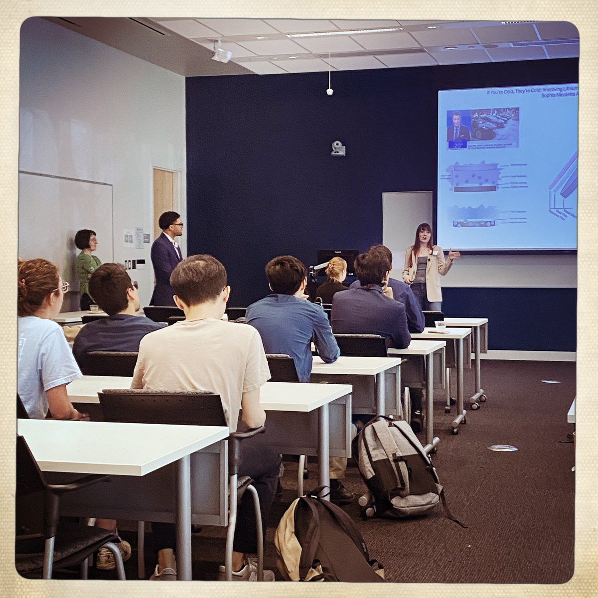 Natalie Stingelin (@stingelinn) on Twitter photo It is wonderful seeing students, EAB members, faculty, staff, & industrial partners to mingle. Thanks to all! I am so grateful to be the chair of <a href="/GTMSE_3/">School of Materials Science and Engineering</a> . We will #TransformTheFUTURE and progress.
#MaterialsAreTheFuture
#WeCanDoIt
#MSE_PosterCompetition
#MSE_3Minute_Challenge It is wonderful seeing students, EAB members, faculty, staff, & industrial partners to mingle. Thanks to all! I am so grateful to be the chair of <a href="/GTMSE_3/">School of Materials Science and Engineering</a> . We will #TransformTheFUTURE and progress.
#MaterialsAreTheFuture
#WeCanDoIt
#MSE_PosterCompetition
#MSE_3Minute_Challenge