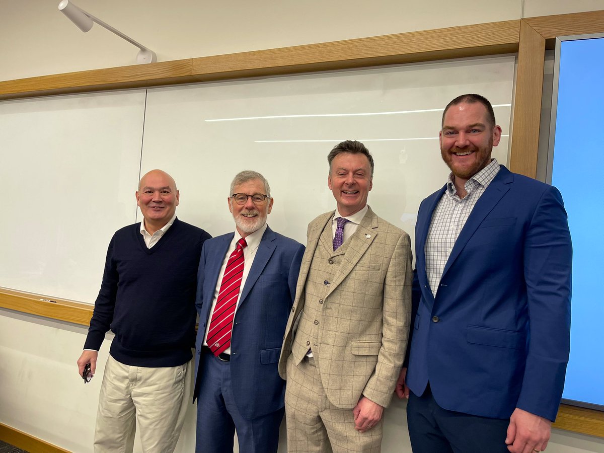 Honored to have Mr Nick Thomas from King’s Hospital in London join us as visiting professor for our 2025 John McGregor MD lectureship! Mr Thomas was a former fellow at OSU and gave an outstanding talk on complex craniocervical junction pathology!