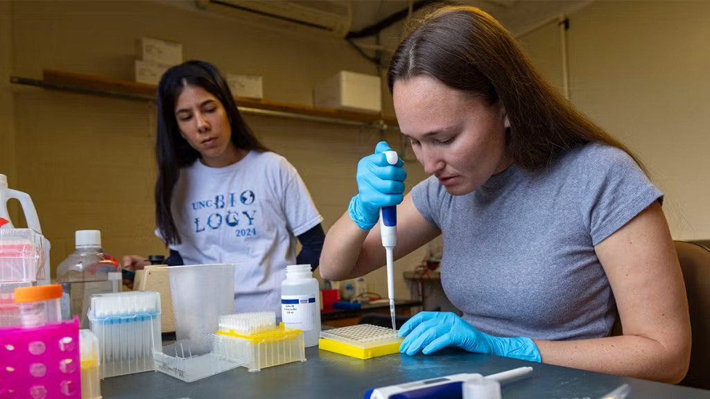 UNC College of Arts and Sciences (@unccollege) on Twitter photo Ph.D. students Esteban Agudo, Isabel Silva, Savannah Ryburn and Salomé Jaramillo Gil spend months in the Galapagos collecting marine life data as part of <a href="/UNC/">UNC-Chapel Hill</a>'s Bruno Lab.
Their #research is making waves far beyond the islands' shores.
college.unc.edu/2025/01/bruno-…
<a href="/UNC_Galapagos/">UNC Center for Galapagos Studies</a> Ph.D. students Esteban Agudo, Isabel Silva, Savannah Ryburn and Salomé Jaramillo Gil spend months in the Galapagos collecting marine life data as part of <a href="/UNC/">UNC-Chapel Hill</a>'s Bruno Lab.
Their #research is making waves far beyond the islands' shores.
college.unc.edu/2025/01/bruno-…
<a href="/UNC_Galapagos/">UNC Center for Galapagos Studies</a>