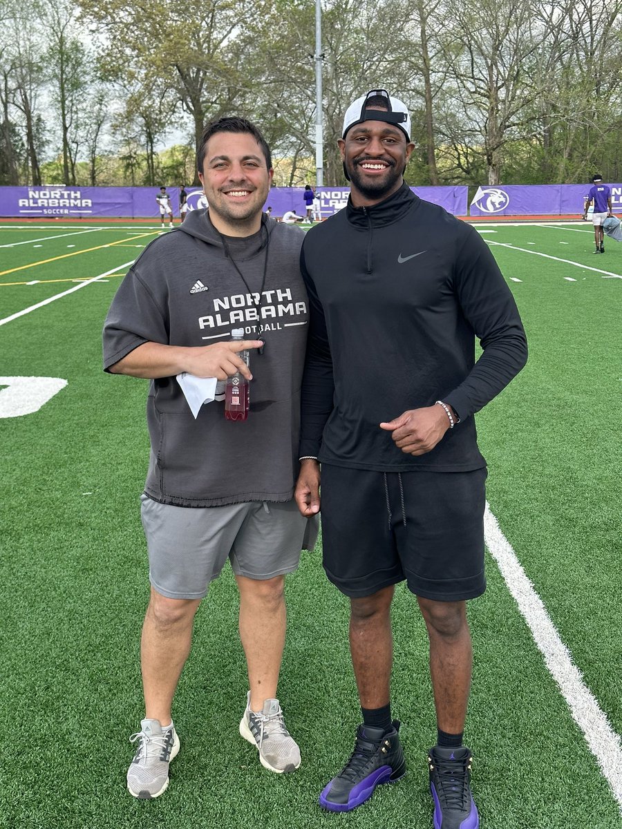 Brock Caraboa (@coachcaraboa) on Twitter photo Man it’s awesome having former <a href="/MarianUFootball/">Marian Football</a> Safety, Darrell Wilson, down with us this weekend in The Shoals! Great person and player. Loved coaching this guy.
2️⃣1️⃣2️⃣ Man it’s awesome having former <a href="/MarianUFootball/">Marian Football</a> Safety, Darrell Wilson, down with us this weekend in The Shoals! Great person and player. Loved coaching this guy.
2️⃣1️⃣2️⃣