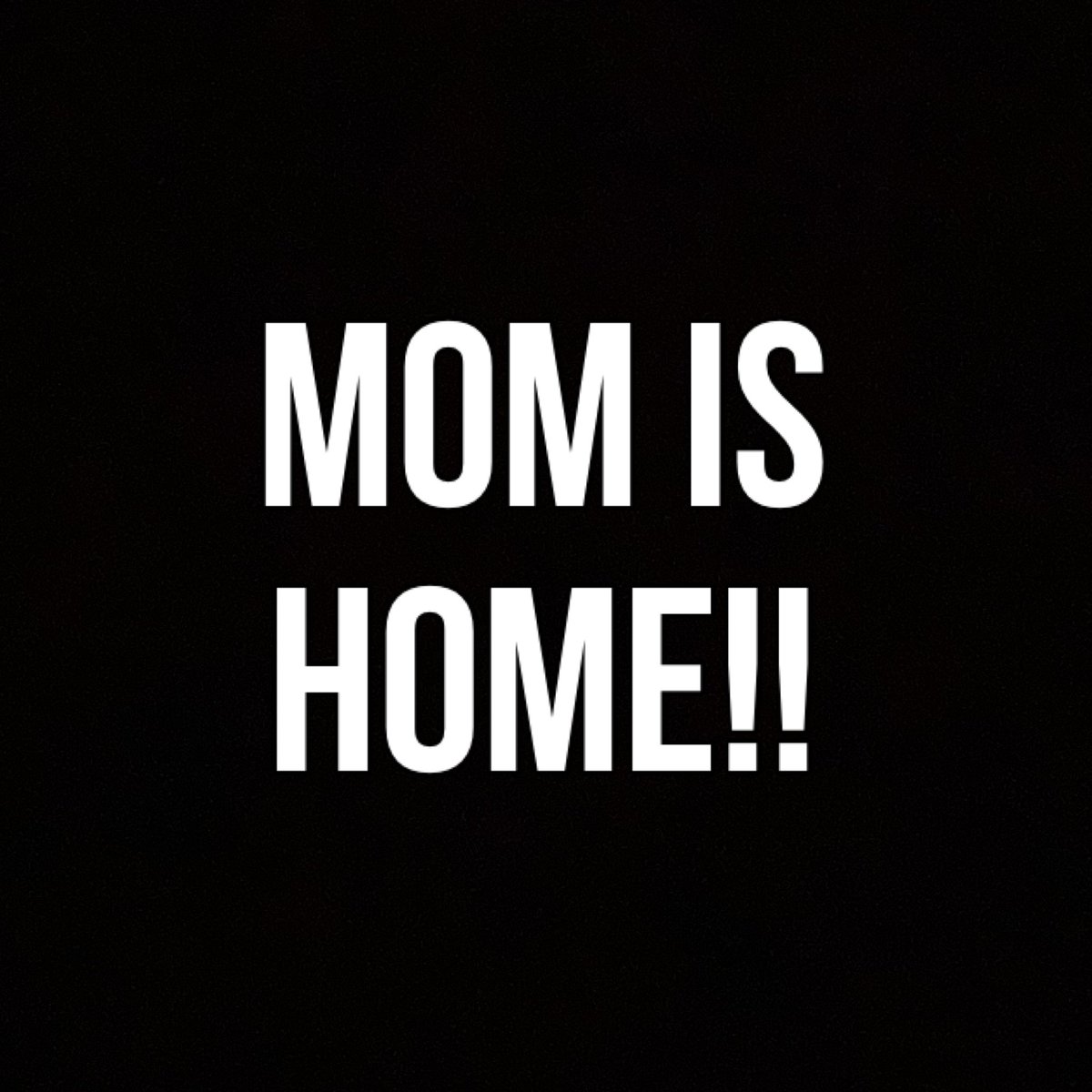 Mom is home and feeling pretty fabulous! And she appreciates all your prayers and support! She feels like she has friends all around the world!!!! 🥰
