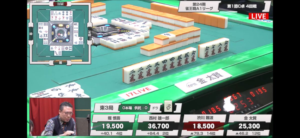 復帰戦はちょいプラ！

なんかすごいのきた

上家の仕掛けもすごい