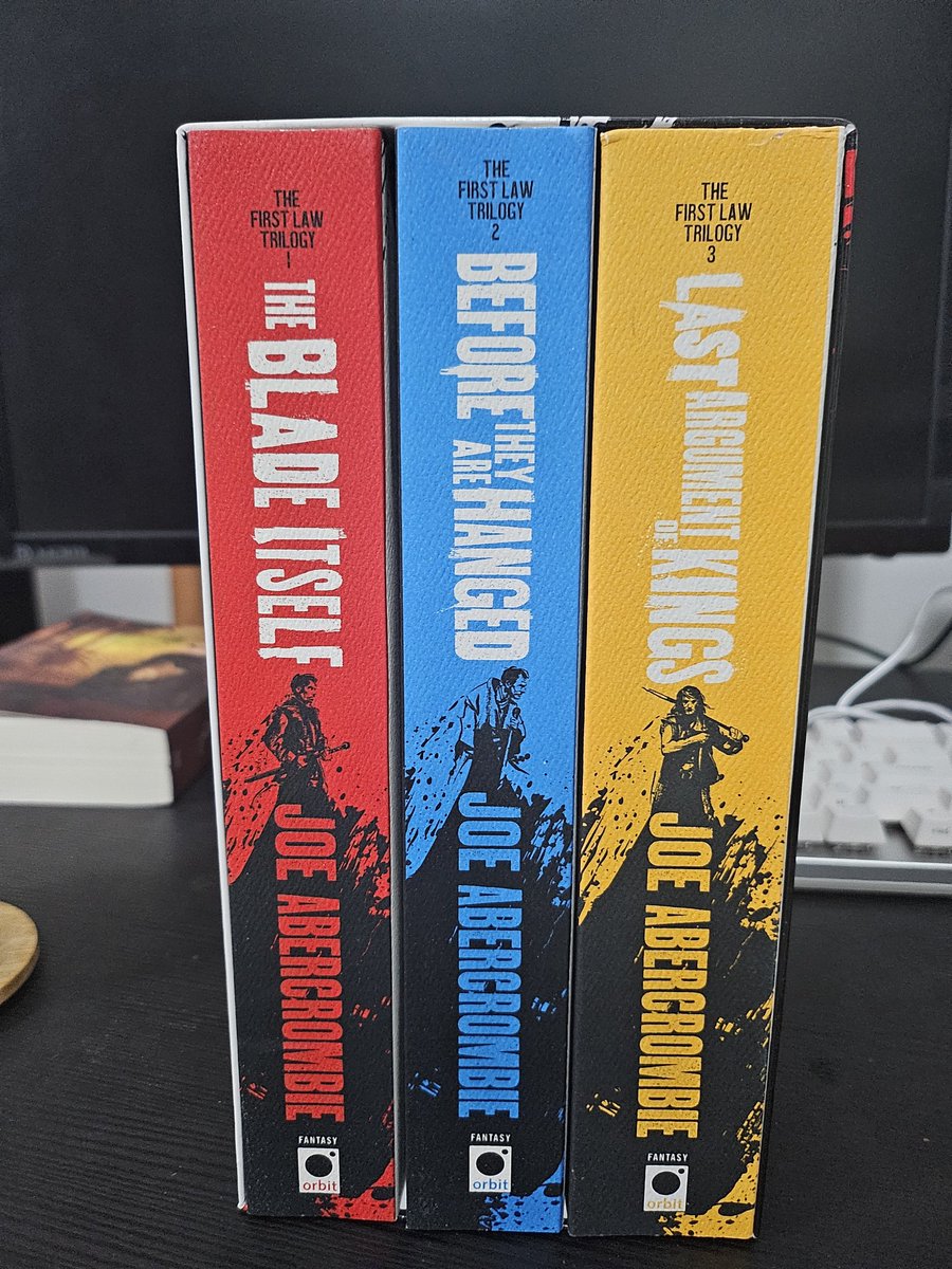 SaulBalushi's tweet image. Arrived in the mail today.
#FirstLaw 
#JoeAbercrombie