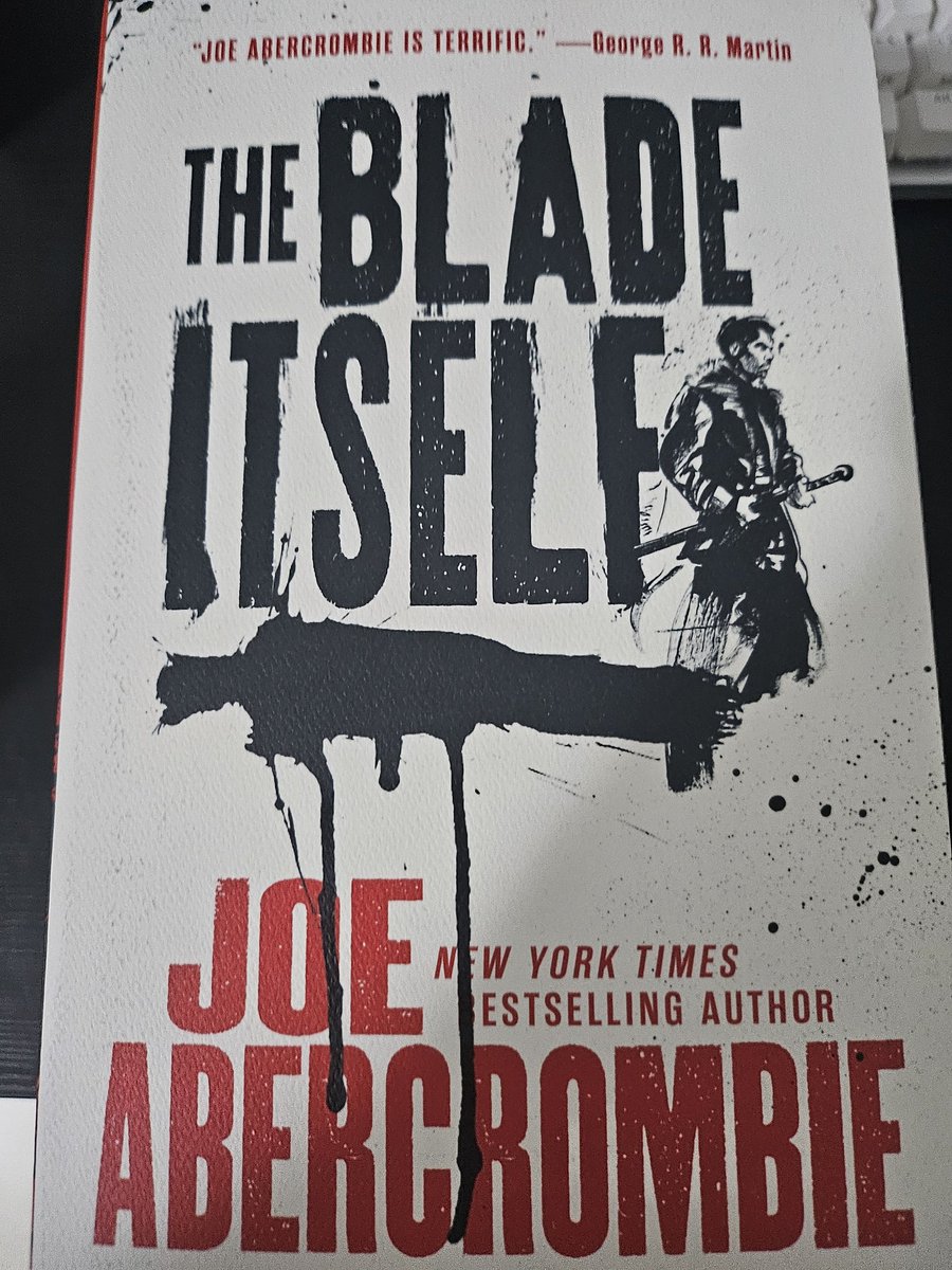 SaulBalushi's tweet image. Arrived in the mail today.
#FirstLaw 
#JoeAbercrombie