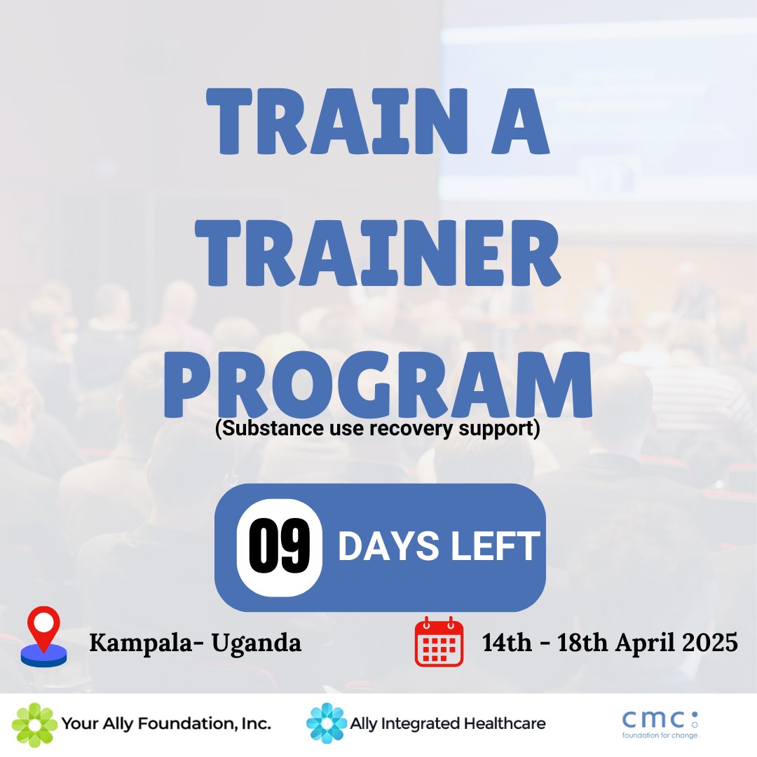 ally_foundation's tweet image. 😍Only 9 days to go!

Our Train-the-Trainer program for community  caregivers supporting individuals with substance use challenges is almost here! 

We’re building a community of support, understanding, and real change—starting with YOU.

#SubstanceUseSupport #CaregiversMatter