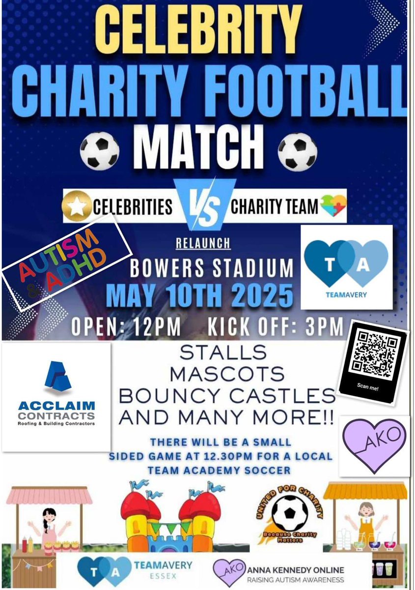 The #charity event that <a href="/teamaveryessex/">Team Avery ESSEX</a> are involved in with <a href="/utdforcharity/">United For Charity</a> #football