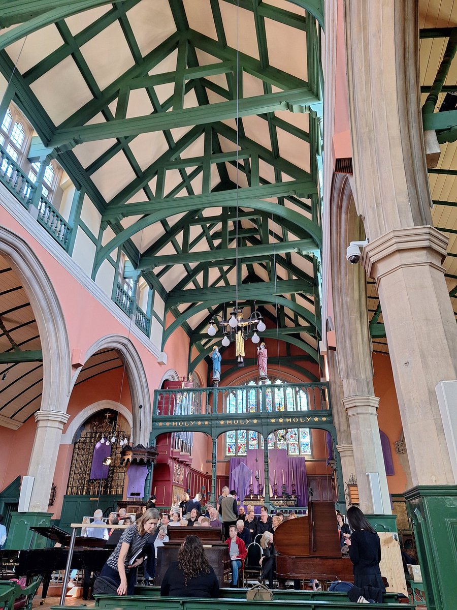 Quite the venue for a bit of Rossini.