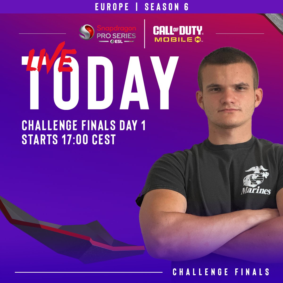 ESL COD: Mobile (@eslcodm) on Twitter photo The <a href="/Snapdragon/">Snapdragon</a> Mobile Challenge Europe Season 6 Finals starts in just one hour from now!
Match 1: <a href="/AnimusCODM/">Animus</a> vs Special Suicide Squad
Match 2: <a href="/ExclusiveCODM/">EXCL | Exclusive</a> vs Vanquish
Match 3: Upper Bracket Final
#SnapdragonProSeries #CODMEsports The <a href="/Snapdragon/">Snapdragon</a> Mobile Challenge Europe Season 6 Finals starts in just one hour from now!
Match 1: <a href="/AnimusCODM/">Animus</a> vs Special Suicide Squad
Match 2: <a href="/ExclusiveCODM/">EXCL | Exclusive</a> vs Vanquish
Match 3: Upper Bracket Final
#SnapdragonProSeries #CODMEsports