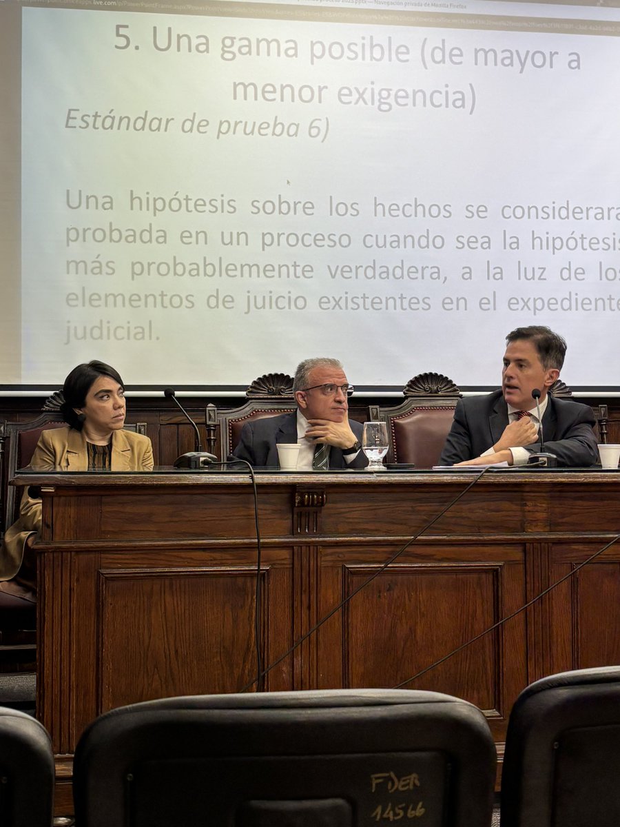 Rodrigo Almeida Idiarte (@rodri__almeida) on Twitter photo Fue una alegría inmensa recibir a <a href="/jferrerbeltran/">Jordi Ferrer Beltrán</a> y <a href="/macavaro17/">Carmen Vázquez</a> en 🇺🇾, y participar junto con ellos en el coloquio “Desafíos de la prueba en los sistemas de justicia del siglo XXI”. Gracias al <a href="/I_U_D_P/">Instituto Uruguayo de Derecho Procesal</a>, la <a href="/AUDPCouture/">Asociación Uruguaya de Derecho Procesal EJ Couture</a> y a <a href="/UMderecho/">Derecho UM</a> por la organización. Ojalá vuelvan pronto. Fue una alegría inmensa recibir a <a href="/jferrerbeltran/">Jordi Ferrer Beltrán</a> y <a href="/macavaro17/">Carmen Vázquez</a> en 🇺🇾, y participar junto con ellos en el coloquio “Desafíos de la prueba en los sistemas de justicia del siglo XXI”. Gracias al <a href="/I_U_D_P/">Instituto Uruguayo de Derecho Procesal</a>, la <a href="/AUDPCouture/">Asociación Uruguaya de Derecho Procesal EJ Couture</a> y a <a href="/UMderecho/">Derecho UM</a> por la organización. Ojalá vuelvan pronto.