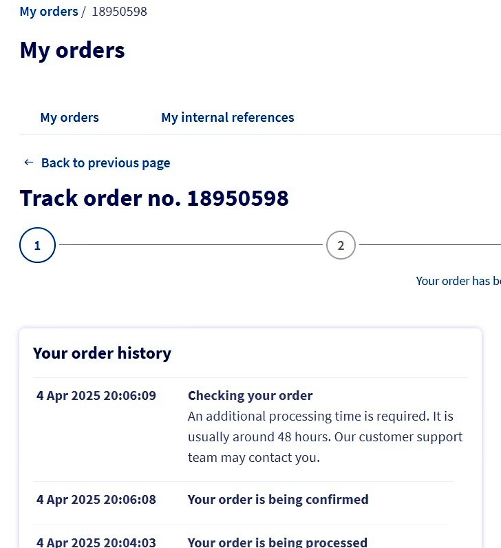 J_Moaj's tweet image. Dear @OVHcloud  @OVHcloud_Tech my order #18950598 is still processing, and I urgently need it to be completed. Can you please expedite the process? Appreciate your help! 🙏 #customerrequest #VPS #ovh #ovhcloud
