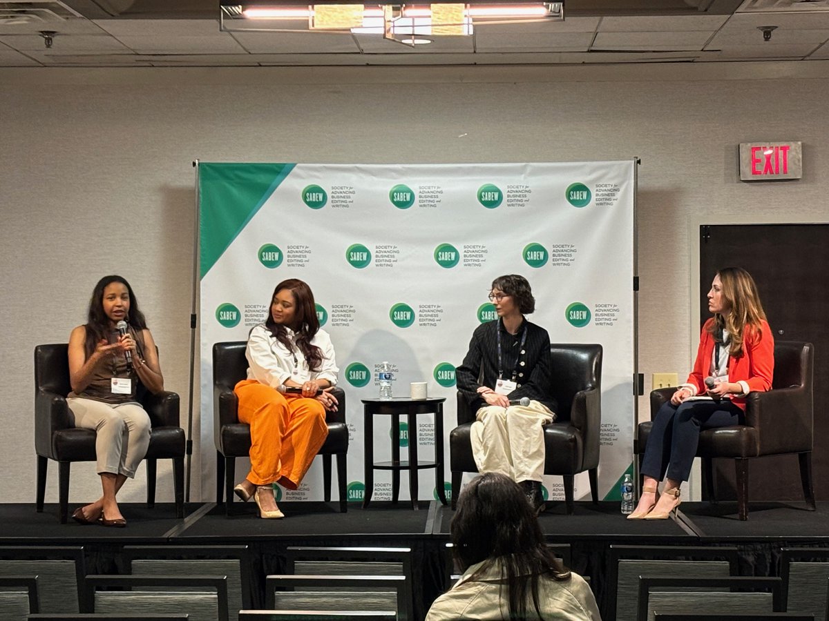 SABEW (@sabew) on Twitter photo Thank you <a href="/JadeALawson/">Jade</a>, <a href="/emilygbrown/">Emily Brown</a>, Charla Freeland and <a href="/KatharineVogel/">Katie Vogel</a> for an awesome session about the complicated landscape of social media. #SABEW25 Thank you <a href="/JadeALawson/">Jade</a>, <a href="/emilygbrown/">Emily Brown</a>, Charla Freeland and <a href="/KatharineVogel/">Katie Vogel</a> for an awesome session about the complicated landscape of social media. #SABEW25