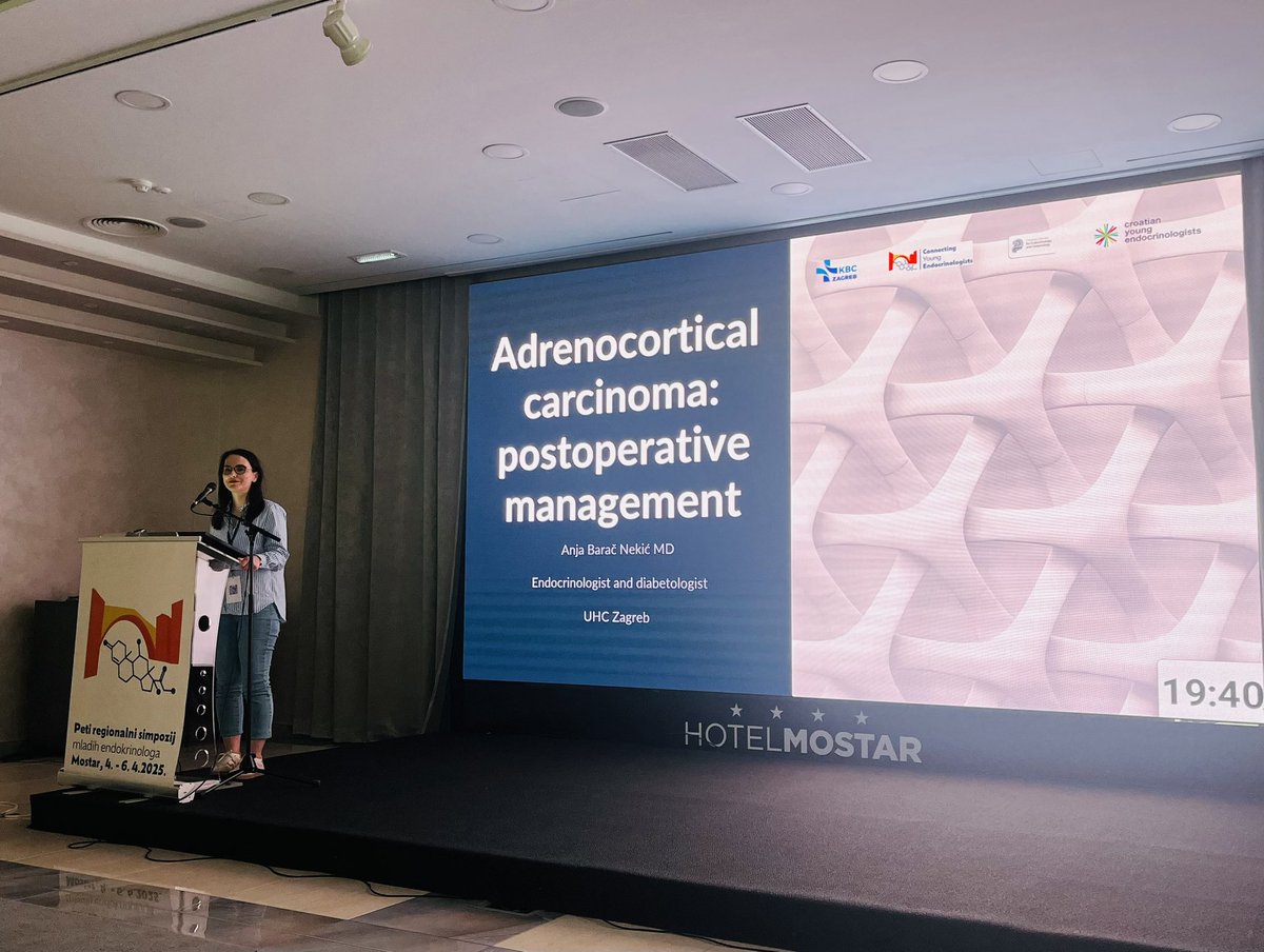 goharmonisation's tweet image. Great talk about #ACC postsurgical treatment and follow up by our WG5 co-lead @anja_barac with an overview of @ENSAT_news and #goharmonisation activities during fantastic 5th Regional Symposium of Young Endocrinologists 🌱😎
@santoans @ZibarKarin @KSaravinovska @AnteMan_