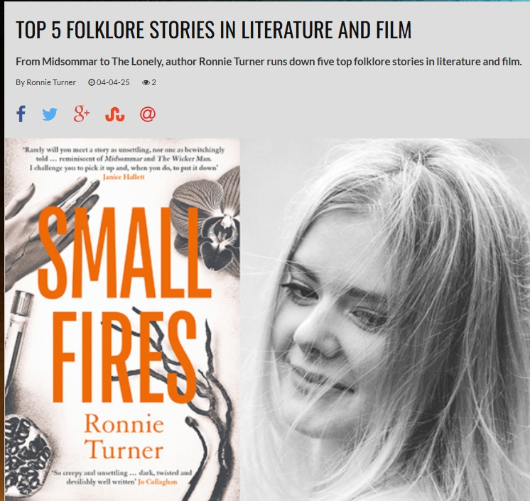 Check this article from Small Fires author, <a href="/Ronnie__Turner/">Ronnie Turner</a>, out in <a href="/SciFiNow/">SciFiNow</a>, where she shares her Top 5 Folklore Stories in Literature and Film, from Midsommar to The Lonely, get ready to add these #Book &amp; #Film recs to your TBR and watchlist ASAP!

🔥 bit.ly/4iclyoo