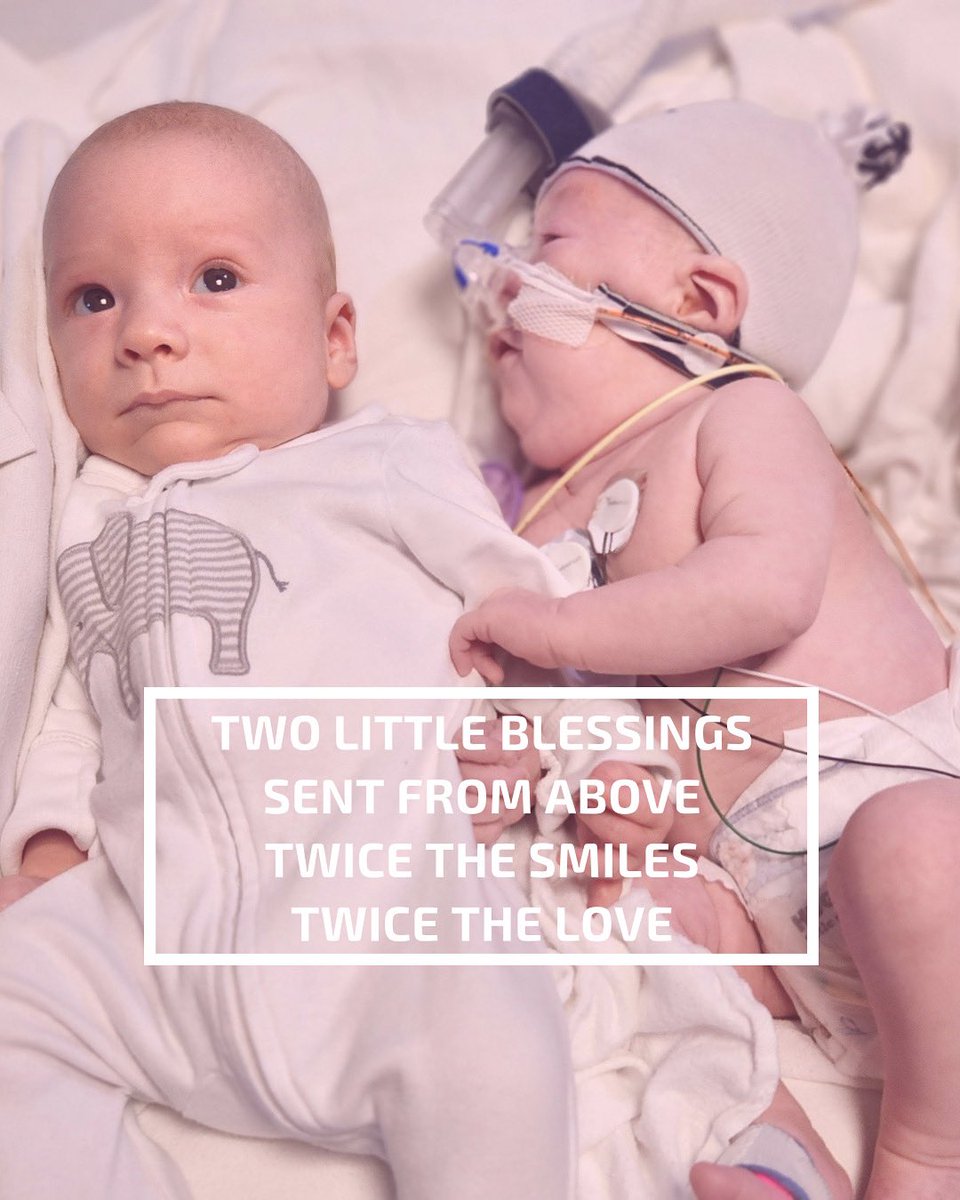 Two peas in a pod 🫛

This photo was taken back in November, back when our boys were around 3 months old. Now they are 7 months old, growing, and we’re really seeing both boys connect with more of their toys 🧸 

Twice the work some would say, but having twins is also twice the