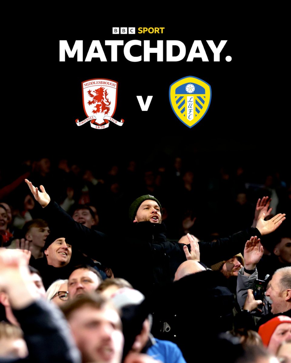 BBC Sport Tees (@bbcteessport) on Twitter photo Massive.
π΄ Boro π Leeds βͺοΈ
ποΈ Riverside Stadium
β° KO 20:00
ποΈ <a href="/MattyNixon92/">Matty Nixon</a>
π£οΈ <a href="/MarkosDiSantos/">Mark Drury</a> & <a href="/nmaddo/">Neil maddison</a>
#Boro | #UTB | #BBCFootball Massive.
π΄ Boro π Leeds βͺοΈ
ποΈ Riverside Stadium
β° KO 20:00
ποΈ <a href="/MattyNixon92/">Matty Nixon</a>
π£οΈ <a href="/MarkosDiSantos/">Mark Drury</a> & <a href="/nmaddo/">Neil maddison</a>
#Boro | #UTB | #BBCFootball