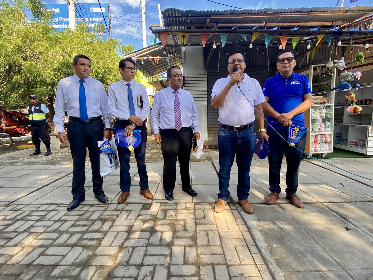 📢 ✨Contamos con la grata presencia de Manuel Cruz Aguilar alcalde de Mancora y líderes de la iglesia que se unieron en un mismo propósito.✨

#PasacalleDeLaEsperanza #LaVozdelaEsperanza #NuevoTiempoMáncora