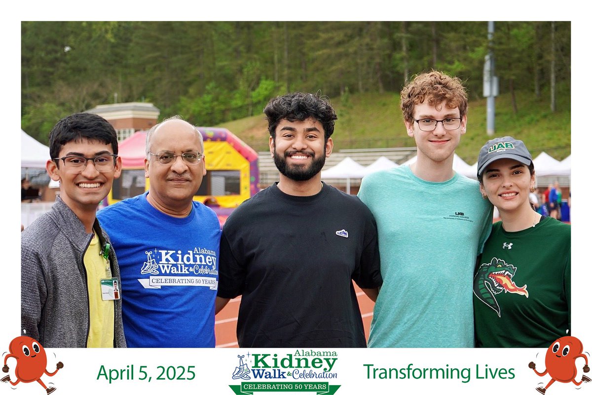 Anupam Agarwal (@anupamuab) on Twitter photo Proud to serve as the Honorary Chair for this year’s #KidneyWalk. Grateful to everyone who walked, donated, and supported this cause. Thanks to your generosity, we have exceeded our fundraising goal—making a real impact on kidney patients and their families. <a href="/ALKidneyFound/">AL Kidney Foundation</a> Proud to serve as the Honorary Chair for this year’s #KidneyWalk. Grateful to everyone who walked, donated, and supported this cause. Thanks to your generosity, we have exceeded our fundraising goal—making a real impact on kidney patients and their families. <a href="/ALKidneyFound/">AL Kidney Foundation</a>