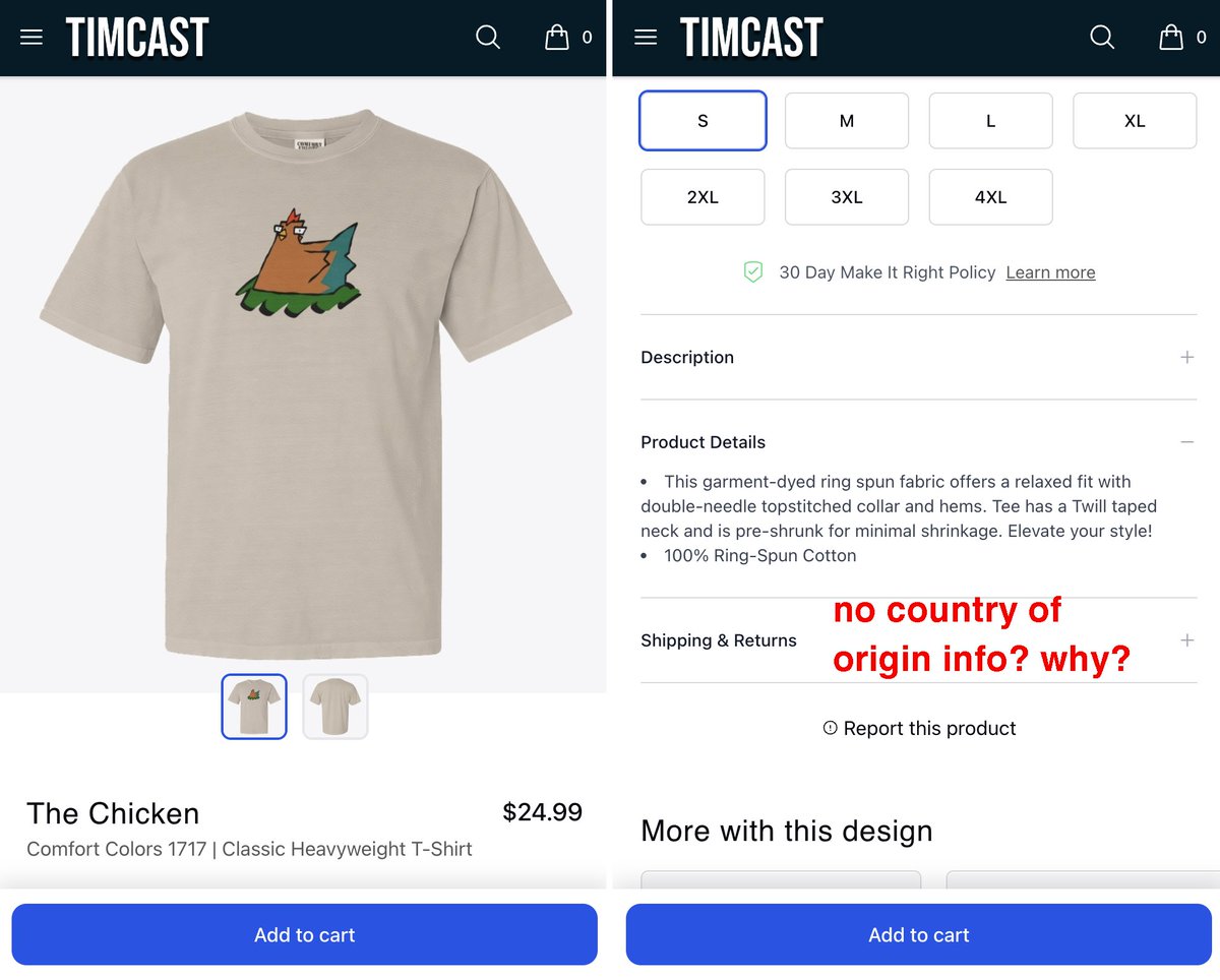 dieworkwear's tweet photo. Hi Tim! I noticed that you import clothes from sweatshops. Would you be interested in switching all of your suppliers to US companies that pay fair wages? I can help for a fee. https://t.co/XhSy0EDRxF