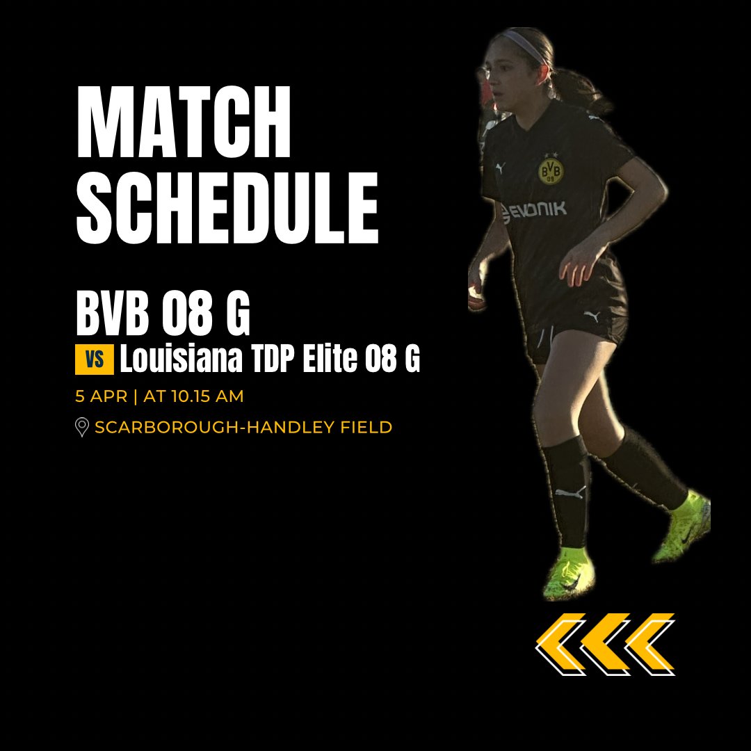 Alyssa Cuevas (@aycuevas04) on Twitter photo ⚽️ It’s always soccer season! Let’s secure a win today, <a href="/BVB08GA/">BVB NTX 08 GA</a>! 💛🖤 #BVB #Soccer
<a href="/GAcademyLeague/">Girls Academy</a> <a href="/PrepSoccer/">Prep Soccer ⚽️</a> <a href="/ImYouthSoccer/">ECNL/GA/Recruiting/College Soccer</a> <a href="/tascosoccer/">TASCO</a> <a href="/TopDrawerSoccer/">TopDrawerSoccer</a> <a href="/AggieSoccer/">Texas A&M Soccer</a> <a href="/TexasSoccer/">Texas Soccer</a> <a href="/CUBuffsSoccer/">Colorado Buffaloes Soccer</a> <a href="/TexasTechSoccer/">Texas Tech Soccer</a> <a href="/LCUSoccer/">Lady Chaps Soccer</a> ⚽️ It’s always soccer season! Let’s secure a win today, <a href="/BVB08GA/">BVB NTX 08 GA</a>! 💛🖤 #BVB #Soccer
<a href="/GAcademyLeague/">Girls Academy</a> <a href="/PrepSoccer/">Prep Soccer ⚽️</a> <a href="/ImYouthSoccer/">ECNL/GA/Recruiting/College Soccer</a> <a href="/tascosoccer/">TASCO</a> <a href="/TopDrawerSoccer/">TopDrawerSoccer</a> <a href="/AggieSoccer/">Texas A&M Soccer</a> <a href="/TexasSoccer/">Texas Soccer</a> <a href="/CUBuffsSoccer/">Colorado Buffaloes Soccer</a> <a href="/TexasTechSoccer/">Texas Tech Soccer</a> <a href="/LCUSoccer/">Lady Chaps Soccer</a>
