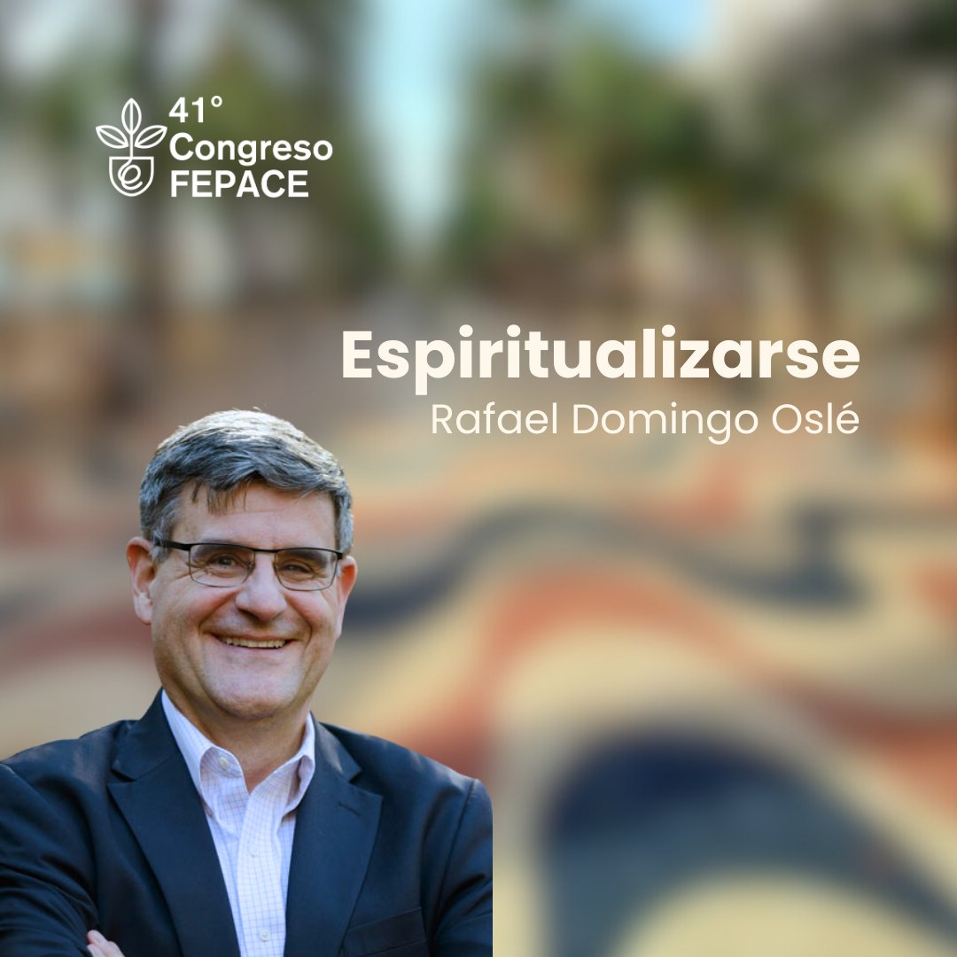 El taller de <a href="/RafaelDomingoO1/">Rafael Domingo Osle</a> se llama “Espiritualizarse”. Hablamos sobre el papel que desempeña la capacidad contemplativa en la tarea vital de ser felices. #41CongresoFEPACE #UnaMiradaHaciaLosPadres