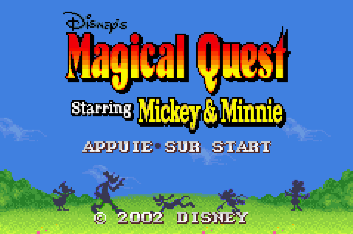 AllmightoFranky's tweet photo. 1 Jour 1 Jeu #retro,aujourd'hui #MagicalQuest starring Mickey&Minnie sur #GameBoyAdvance,le portage de la version #Snes avec la possibilité de jouer avec Minnie en plus de Mickey cette fois-ci!Un excellent jeu!#retrogaming #oldschool #80s #90s #Nintendo #GBA https://t.co/TkhNFz8WHB