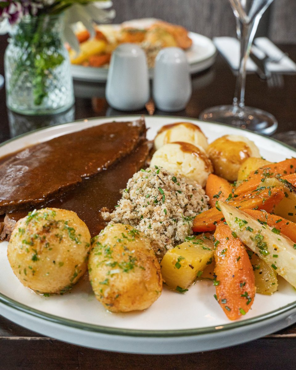 Sundays are made for comfort food! 🍽️

Join us at The Bailey Brasserie for a hearty Sunday Carvery—succulent roasts, crispy potatoes &amp; all the trimmings. Sit back, relax &amp; enjoy!

📅 Every Sunday | ⏰ 12:30pm - 4:30pm

#SundayFeast #CarveryPerfection #SundayRoast