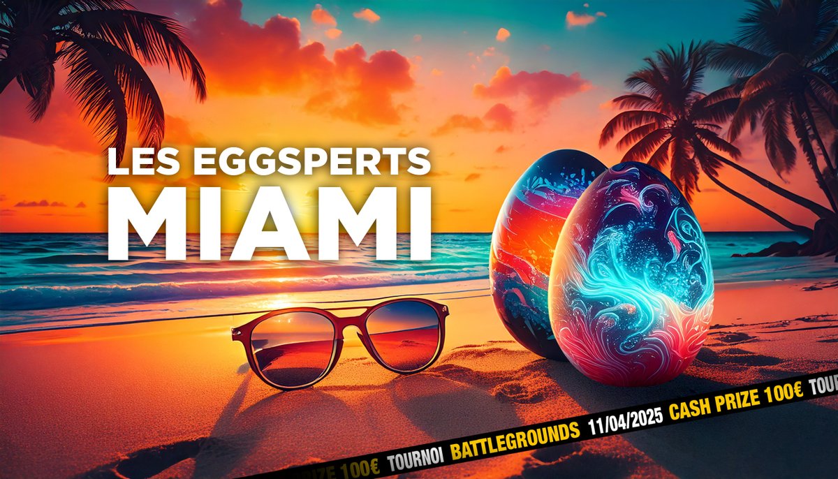 Scammers_eSport's tweet image. Chez nous on ne fait d'omelettes sans casser des bouches ! 🥊😎
Rejoins les Eggsperts : Miami pour passer une super soirée et dire au revoir aux anomalies ! 👋

Tournoi le 11 avril à 20h30. Cash prize : 100 € !
Inscriptions ouvertes à tous : docs.google.com/forms/d/1G0-lx…