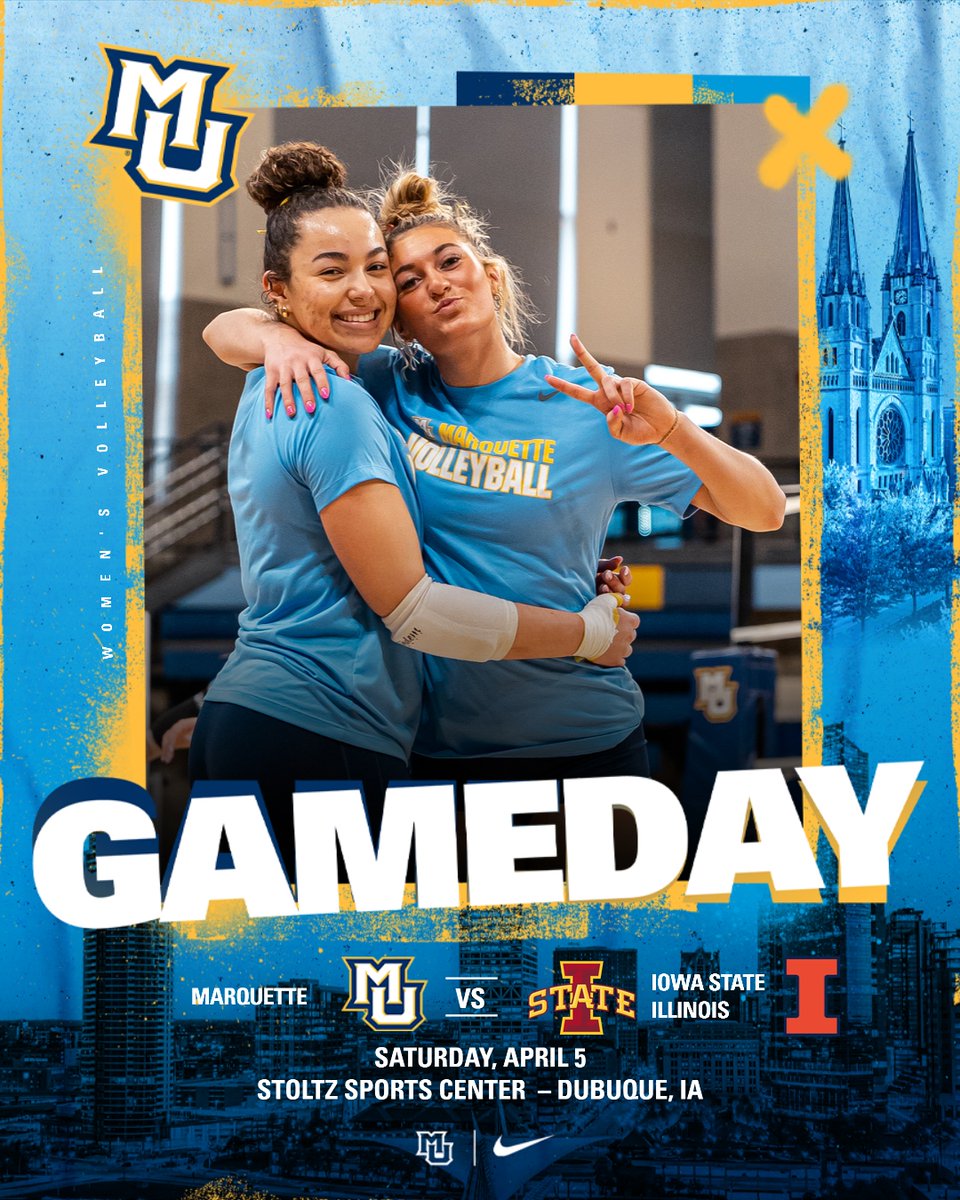 The Golden Eagles are in Iowa for their first action of the spring. MU takes on Iowa State and Illinois at the University of Dubuque. Follow the link below to claim your tickets for the event (doors open at 11:15 a.m.). #WeAreMarquette

heritagecenter.vbotickets.com/event/IOWA_STA…