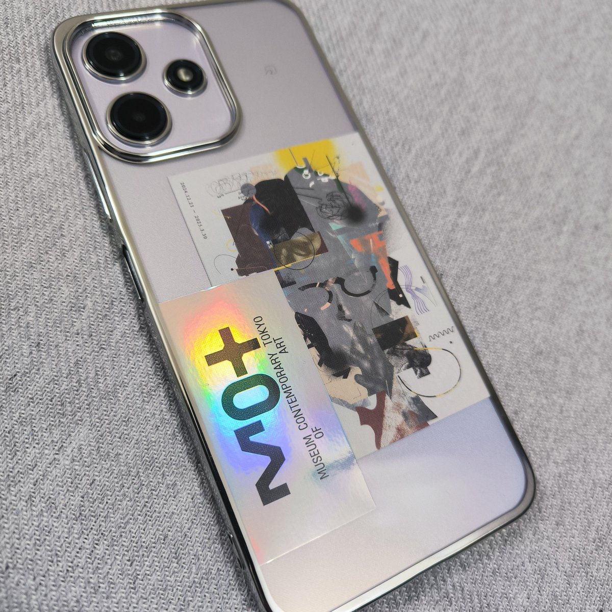sean_dsn's tweet image. サブスマホのステッカーを着せ替え