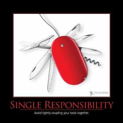 nimblepros's tweet image. The Single Responsibility Principle reminds you that your code should do one thing well rather than becoming a tightly coupled mess that tries to do everything.

Check it out here: deviq.com/principles/sin…

#ProgrammingPrinciples #SoftwareCraftsmanship #CleanCode #DevIQ