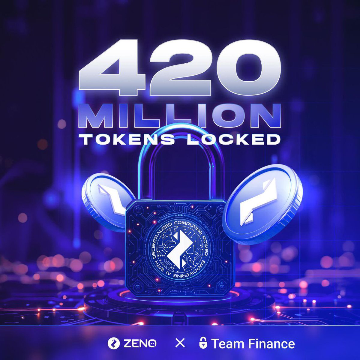 🚀 <a href="/zenqiratech/">ZENQIRA</a> has now locked 84% of their token supply, including 420M $ZENQ tokens until March 2026—showcasing a strong commitment to their long-term vision.

Focused on overcoming AI’s "data wall" with decentralized compute and crowdsourced human insight, ZENQIRA is paving