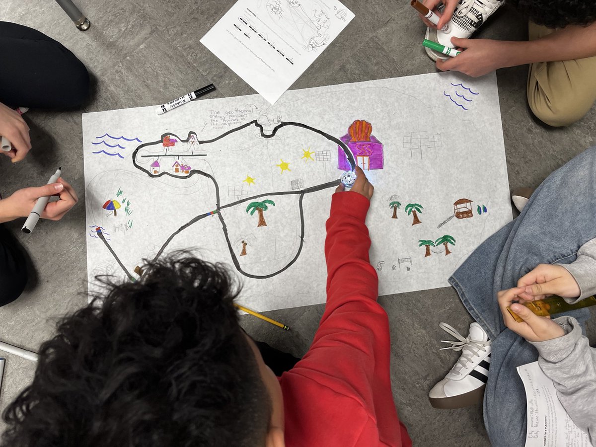 Erica Hoyt (@mrshoytinthelib) on Twitter photo This is why I LOVE how LITES can collaborate with all content! 6th grade tchr wanted a real-world application of renewable energy. She and I came up with ozobot cities- where students had to create energy flow into their buildings using renewable energy! They nailed it! This is why I LOVE how LITES can collaborate with all content! 6th grade tchr wanted a real-world application of renewable energy. She and I came up with ozobot cities- where students had to create energy flow into their buildings using renewable energy! They nailed it!