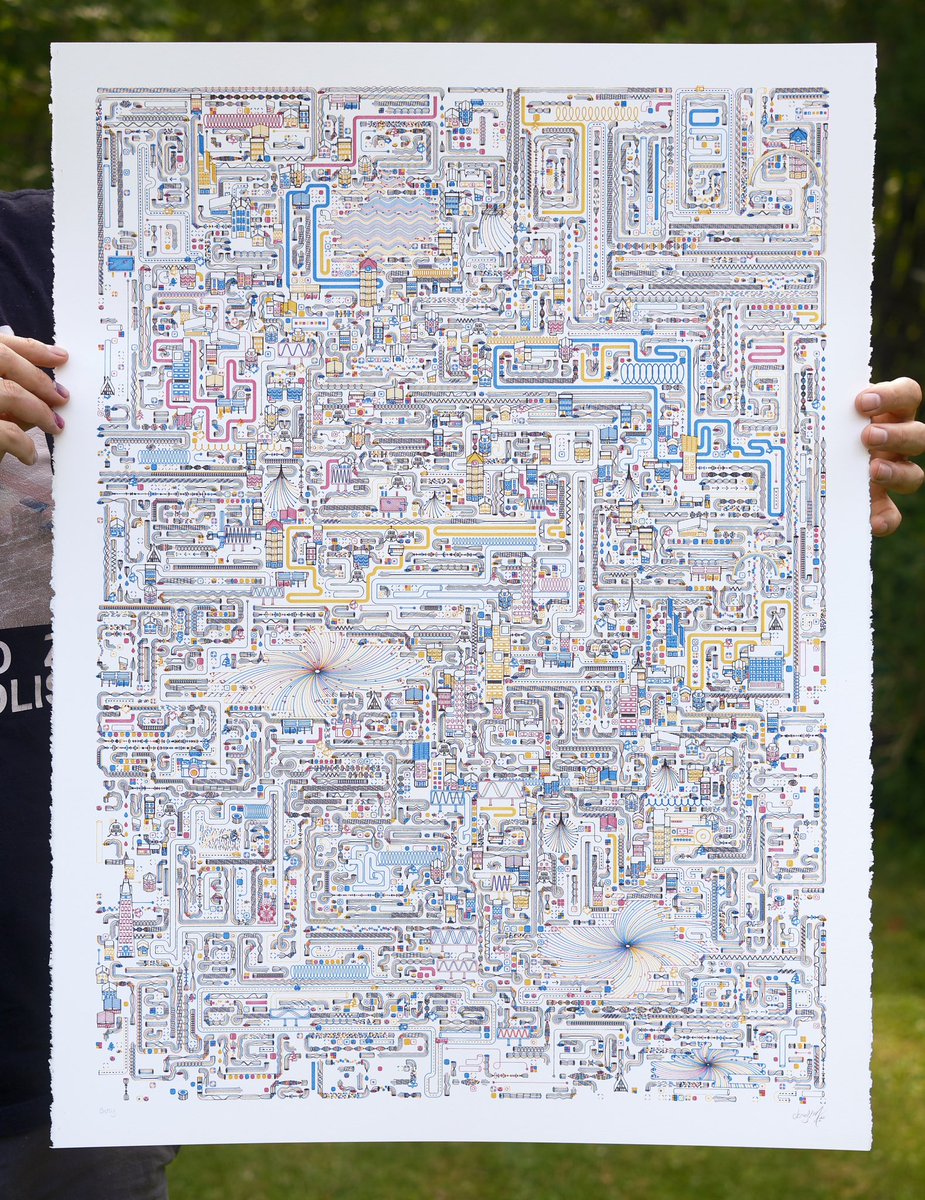 toThePixel's tweet image. BUSY #plottertwitter