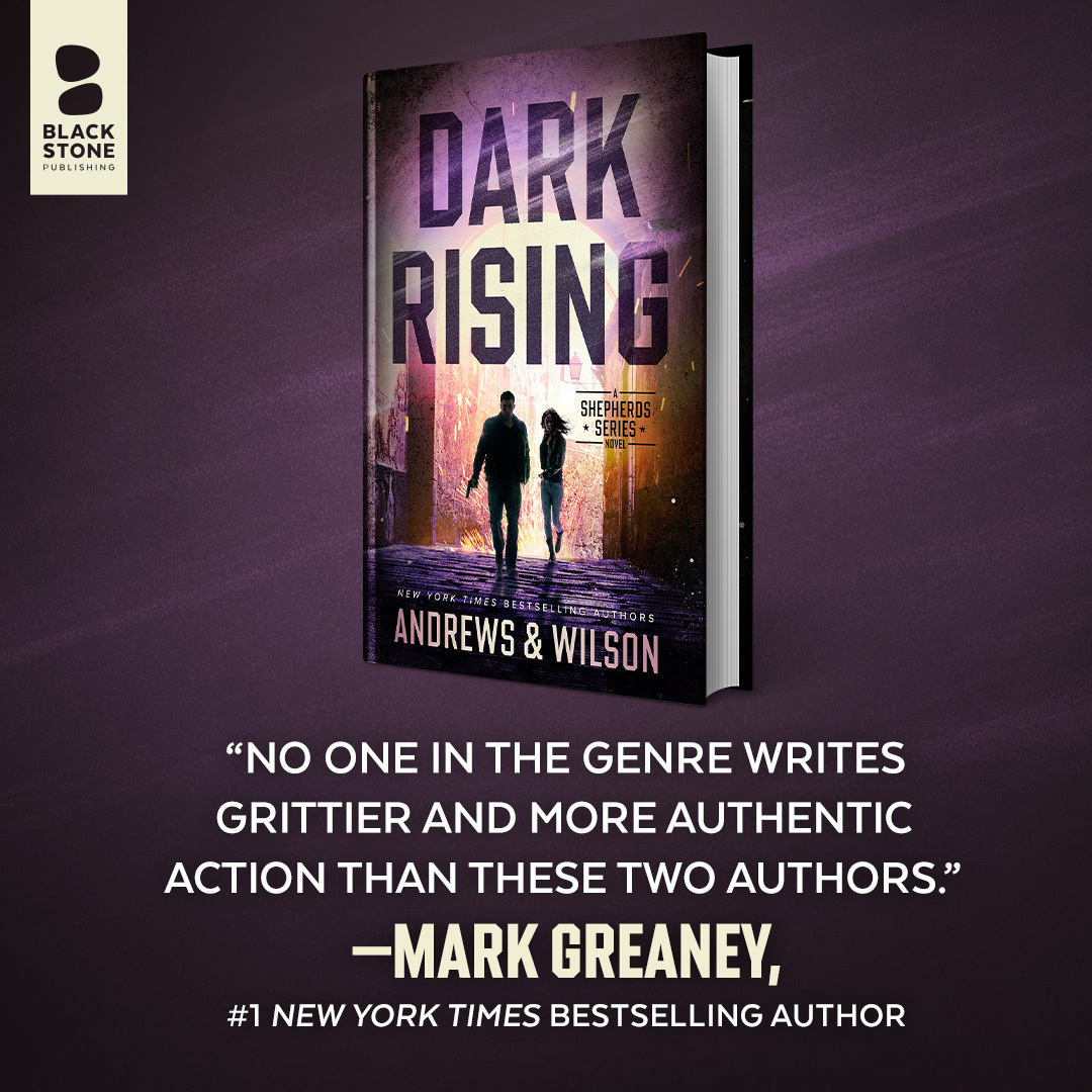 Now that is how you roll into your pub week! Ahead of the 4/8 publication, #DARKRISING, Book 4 in #TheShepherdsSeries by <a href="/nytimes/">The New York Times</a> bestselling authors @bandrewsjwilson is a DOUBLE #1 @Audible_com BESTSELLER!🏆🎧

📙SHOP: