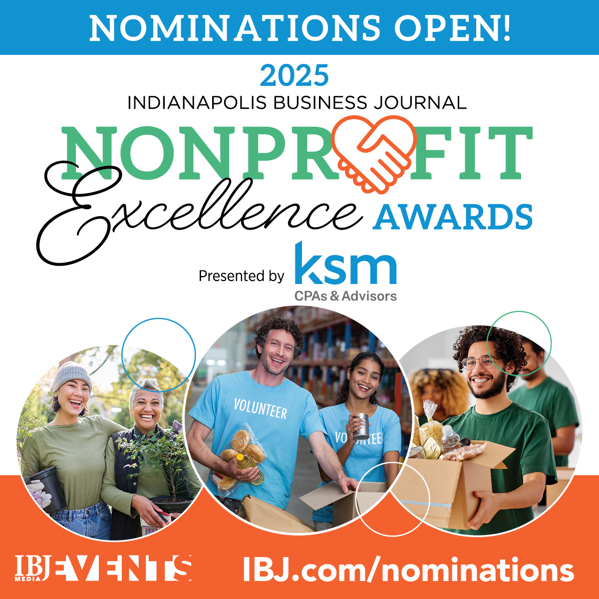 🌟 Introducing IBJ's inaugural Nonprofit Excellence Awards, presented by KSM! Top nonprofits &amp; foundations will receive major awards to support their work. 

Learn more and submit your nomination at ibj.com/events/2025/no…!