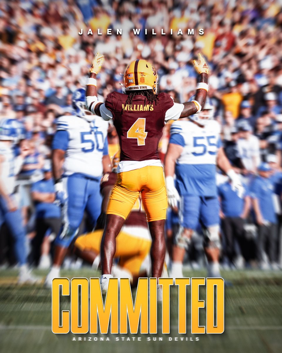 Jalen Williams (@jman4x) on Twitter photo Thank the Lord! I’m home !
#Committed Forks up! 🔱
<a href="/ASUFootball/">Sun Devil Football</a>
<a href="/KellHSRecruits/">Kell HS Recruiting</a> Thank the Lord! I’m home !
#Committed Forks up! 🔱
<a href="/ASUFootball/">Sun Devil Football</a>
<a href="/KellHSRecruits/">Kell HS Recruiting</a>