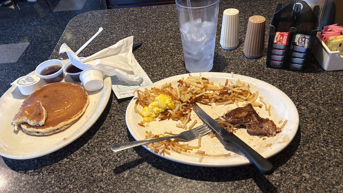 Champs breakfast. Have yourself a day gentlemen.