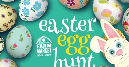 Book your #Easter Egg Hunt time at Cider Keg Farm Market in Norfolk, Ont 🇨🇦!! 🪺🐇🥚🐰Apr 18, 19, 20, 21 from 10 am-4 pm 🐰call 519-428-0882 or book online: ckfarmmarket.com/product/easter…
ADD: In comment box your preferred day and time for your #egghunt 

#shoplocal #shopsmall